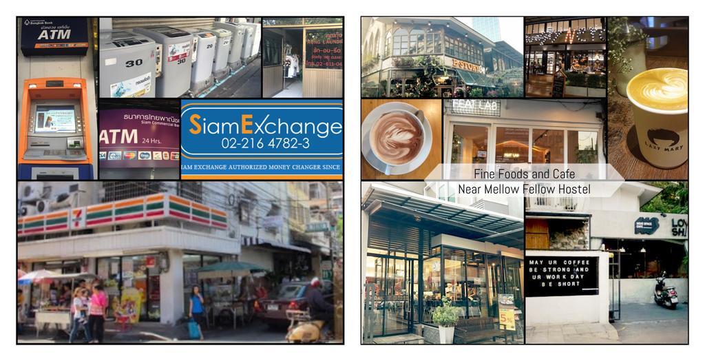Mellow Fellow Hostel Bangkok Exterior foto