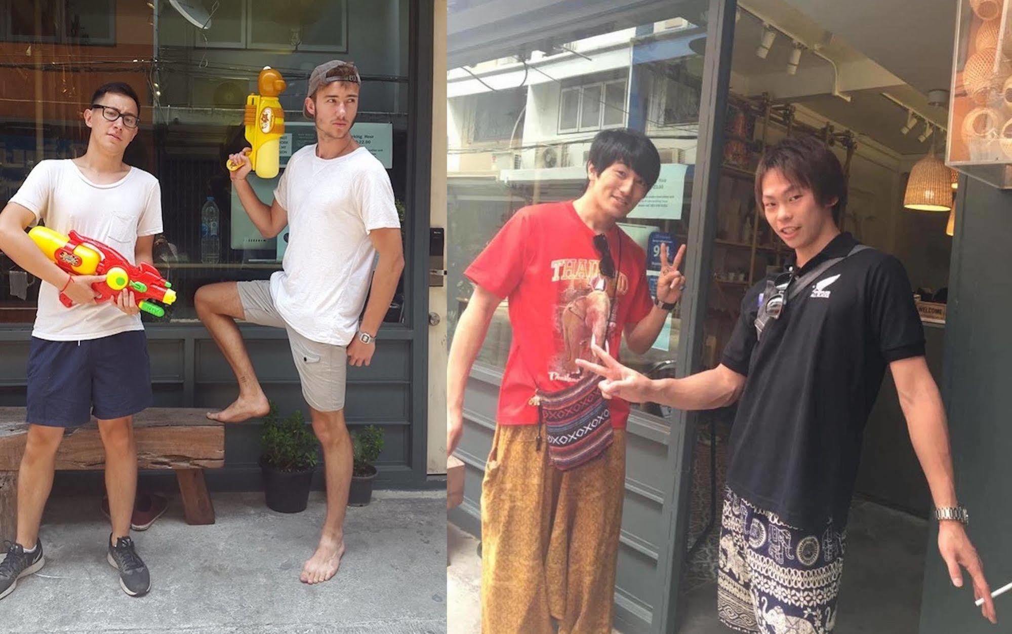 Mellow Fellow Hostel Bangkok Exterior foto